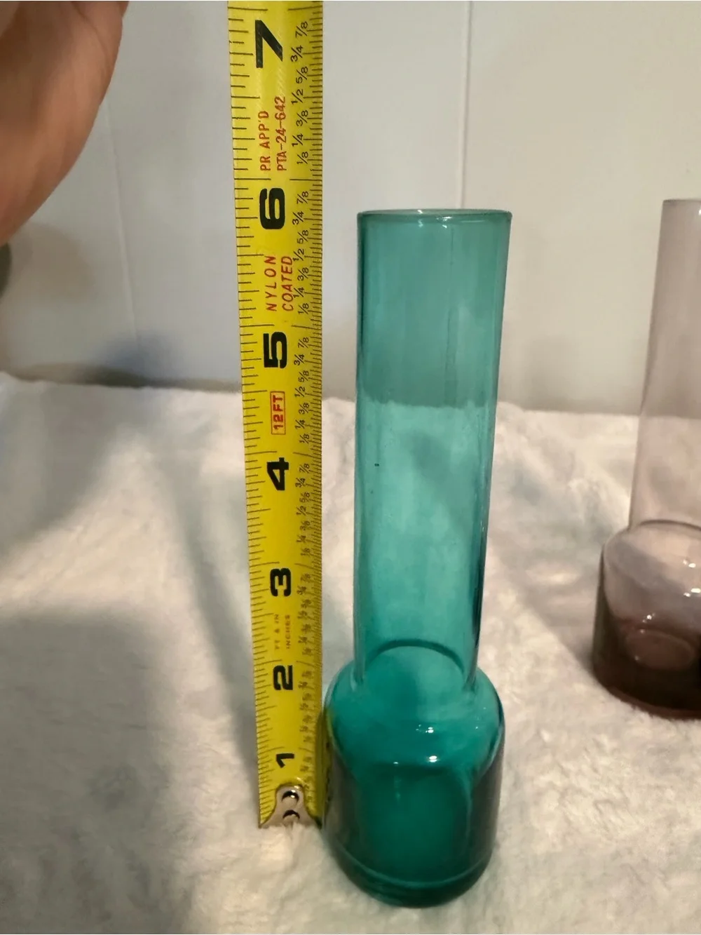 Set of 5 Vintage Mid-Century Modern Colored Shot Glasses/ Cordial Glass